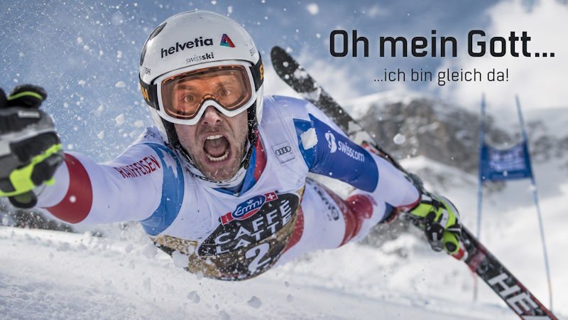 Skifahrer